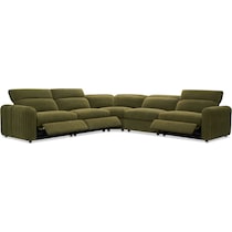 soho gray sectional   