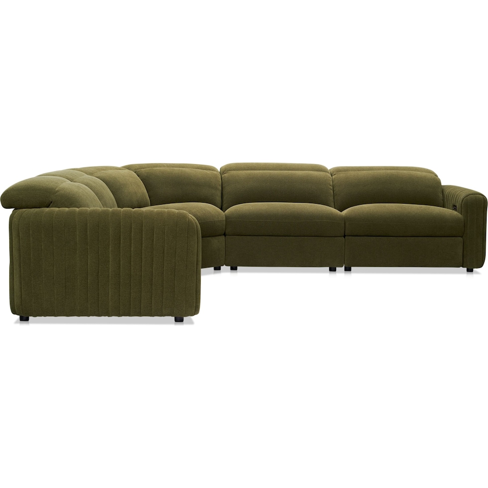 soho gray sectional   