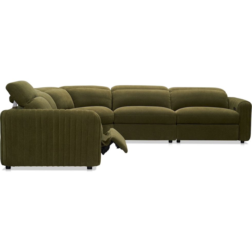 soho gray sectional   