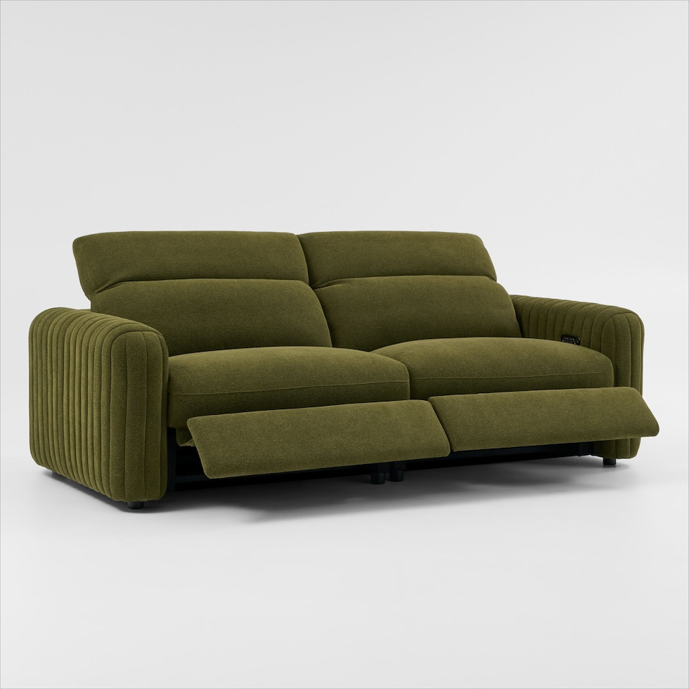 soho green sofa   