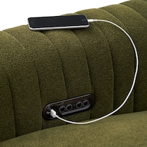 soho green sofa   