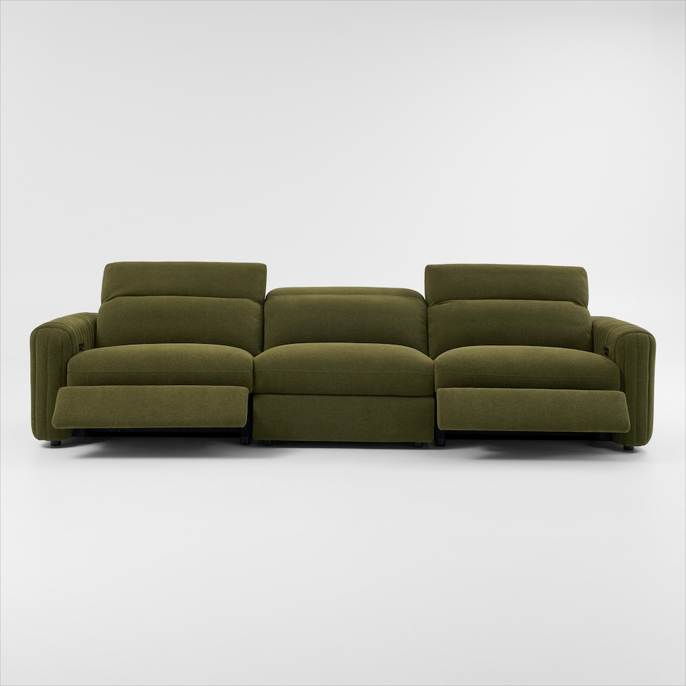 soho green sofa   