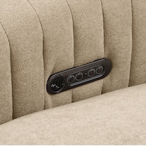 soho light brown sectional   