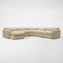 soho light brown sectional web   