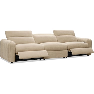 Soho Dual-Power Reclining 3-Piece Sofa