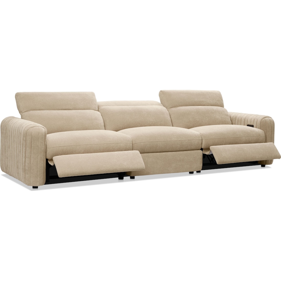 soho light brown sofa   