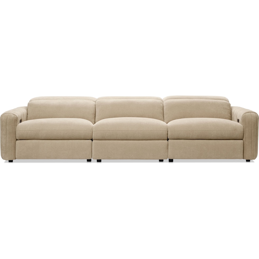 soho light brown sofa   