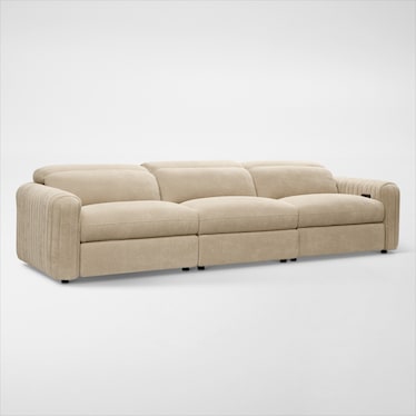 Soho Dual-Power Reclining 3-Piece Sofa