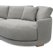 solana gray  pc sectional   