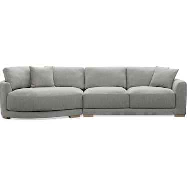 Solana 2-Piece Sectional with Cuddler