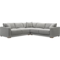 solana gray sectional   