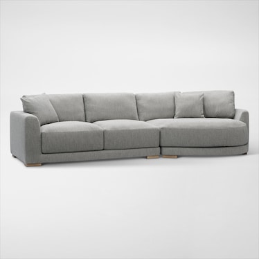 Solana 2-Piece Sectional with Cuddler