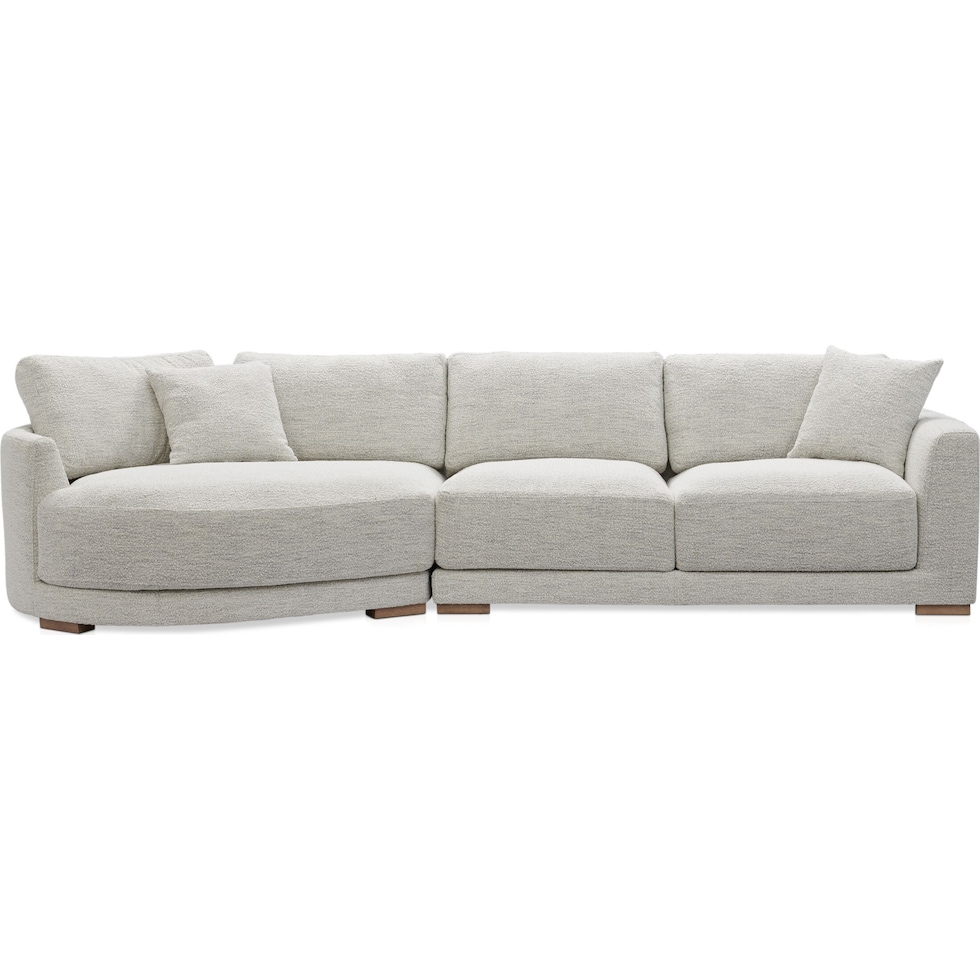 solana white  pc sectional   