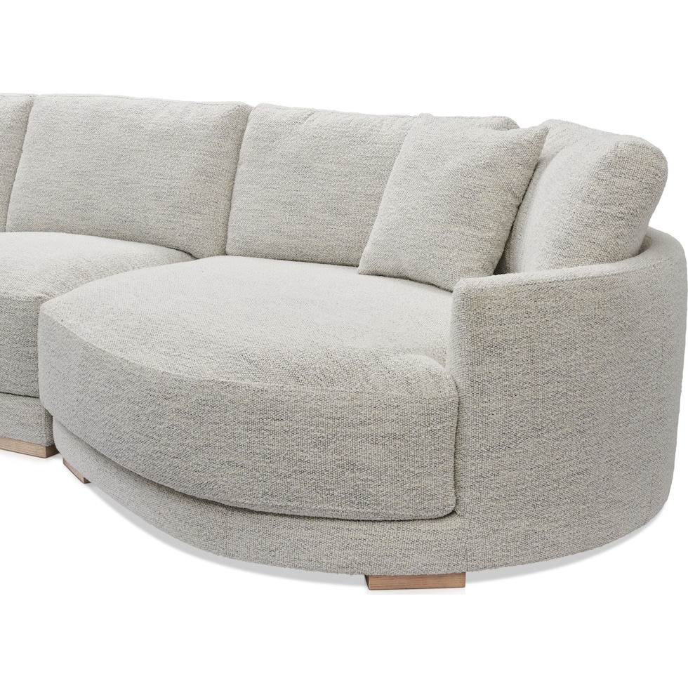 solana white  pc sectional   