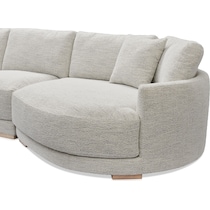 solana white  pc sectional   