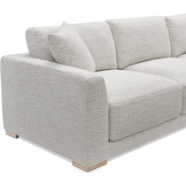 solana white sectional   