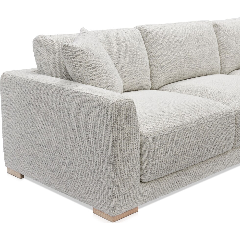 solana white sectional   