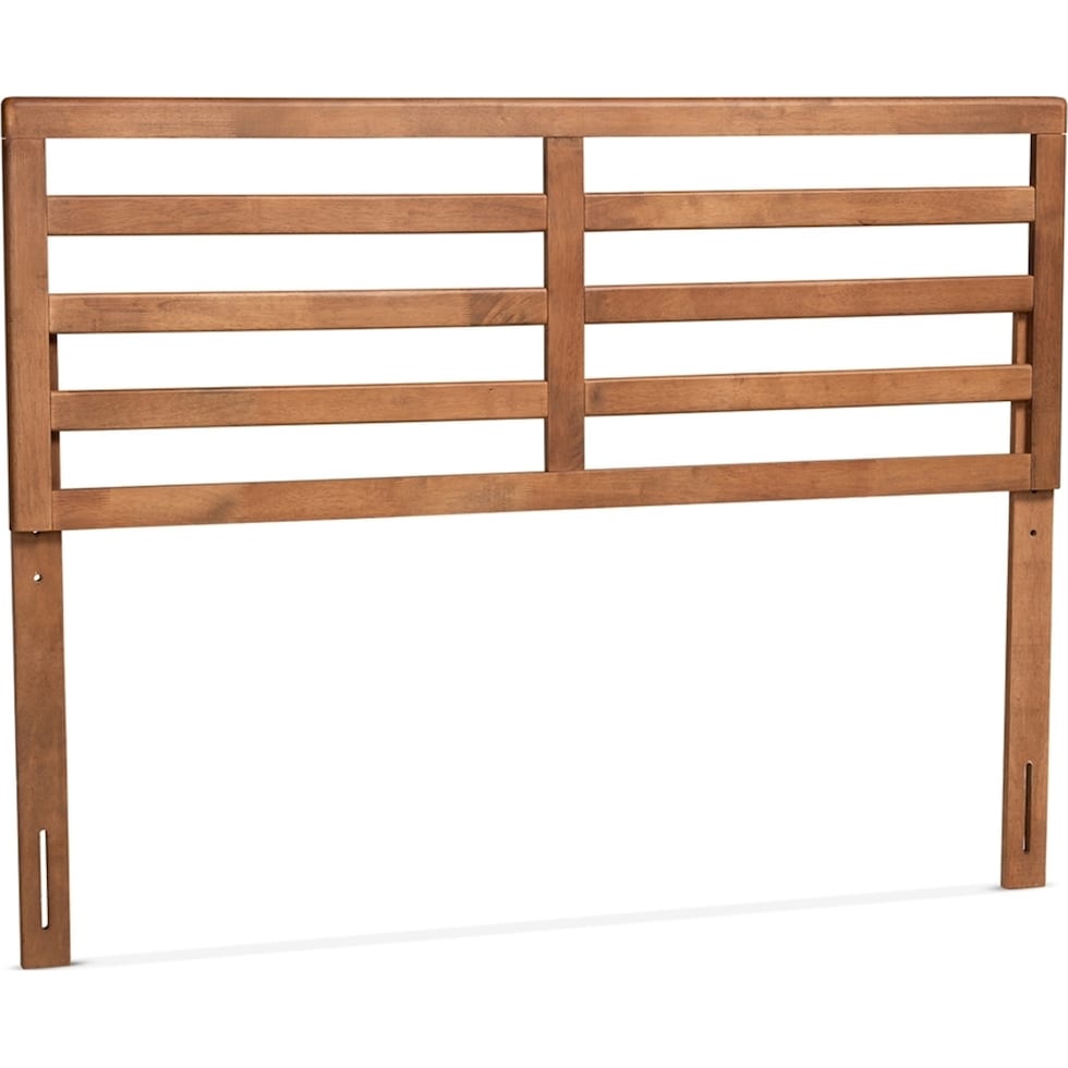 solange dark brown full headboard   