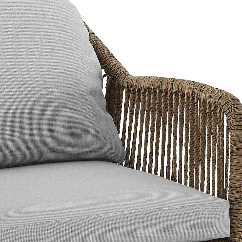 solara gray outdoor chair set   