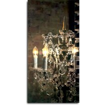 some candles gray wall art   
