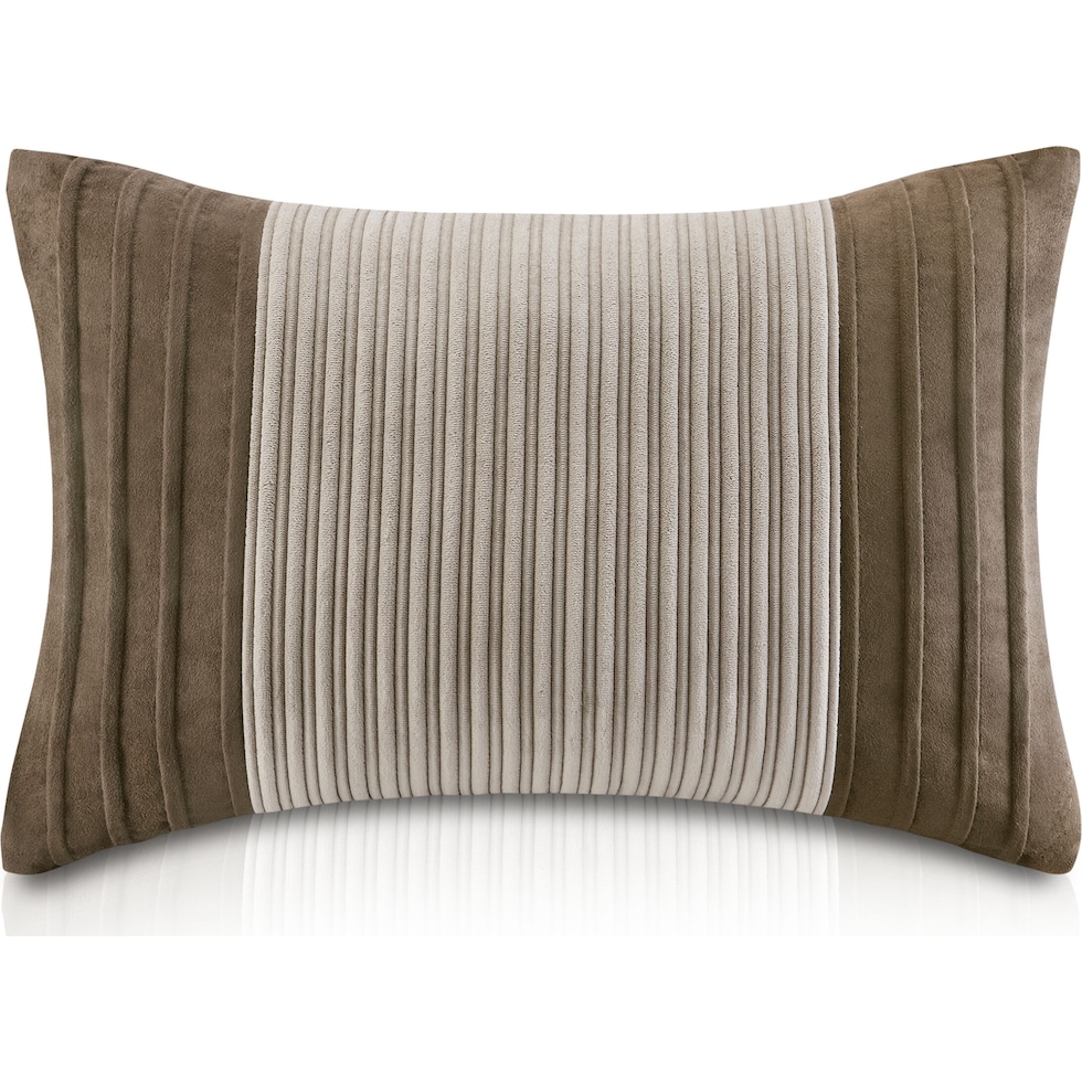 sonia light brown california king bedding set   