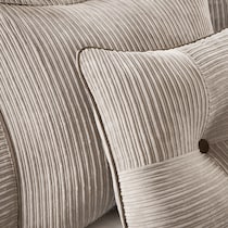 sonia light brown california king bedding set   