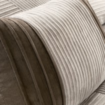 sonia light brown california king bedding set   