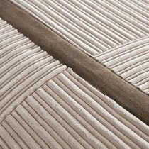 sonia light brown california king bedding set   
