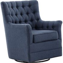 sonnet blue accent chair   