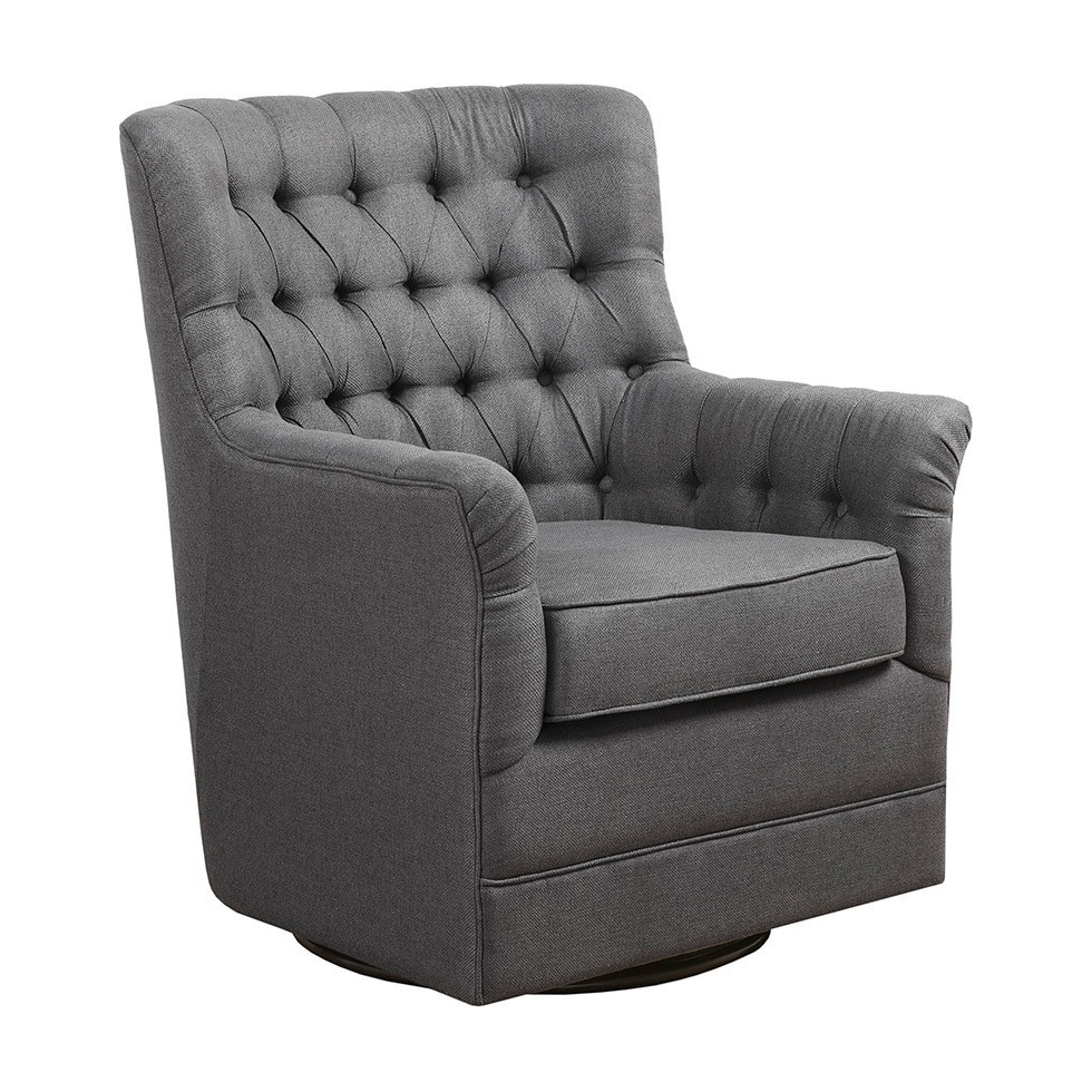 sonnet gray accent chair   