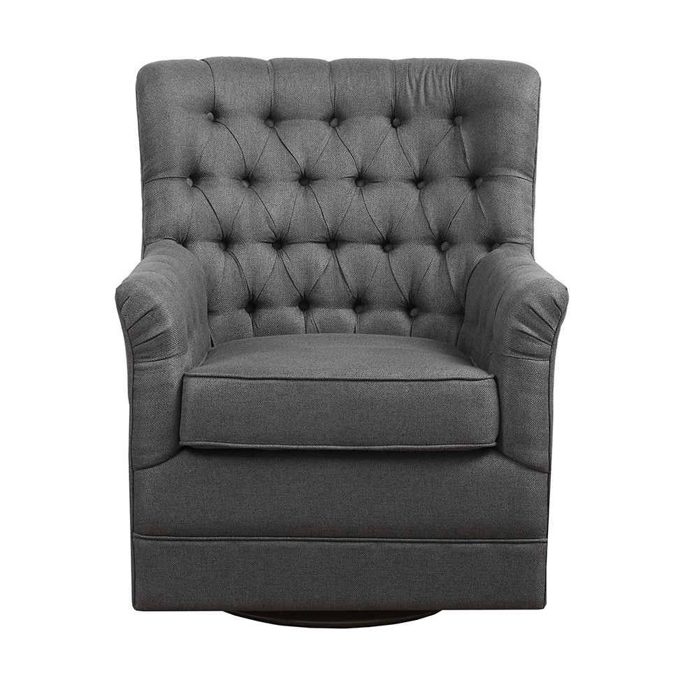 sonnet gray accent chair   