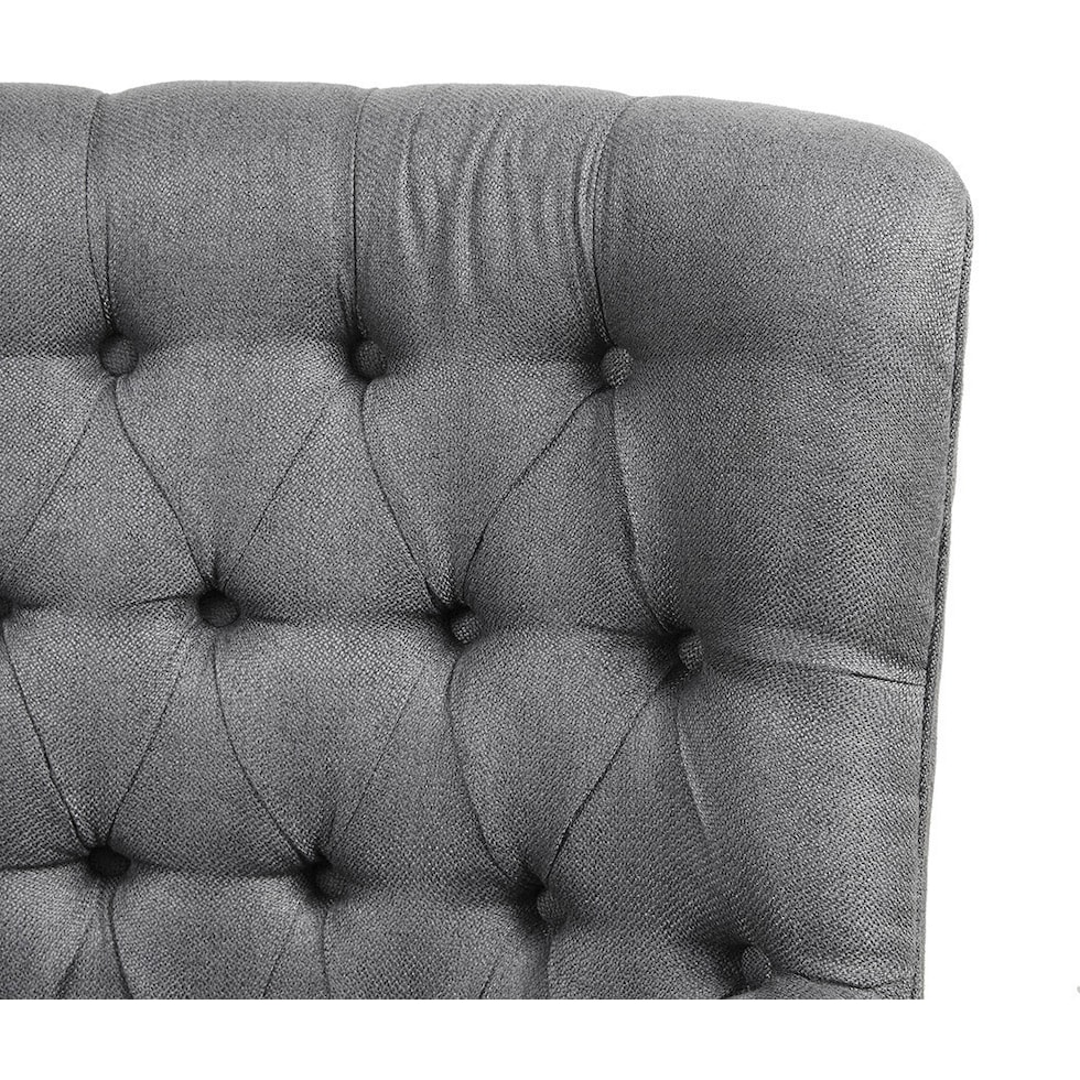 sonnet gray accent chair   