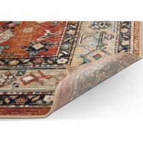 sonoma aqua celadon multicolor area rug  x    