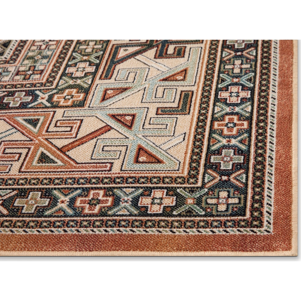 sonoma aqua copper aqua and copper area rug  x    