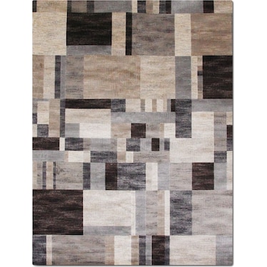 Sonoma Clark 5' x 8' Area Rug - Gray and Blue