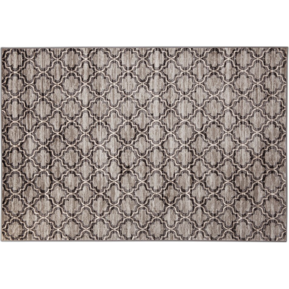 Sonoma Area Rug Gray and Black American Signature Furniture