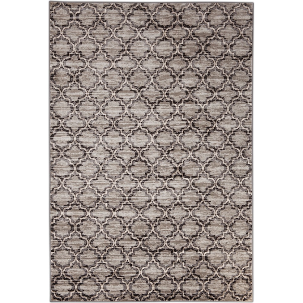 sonoma gray black gray area rug  x    