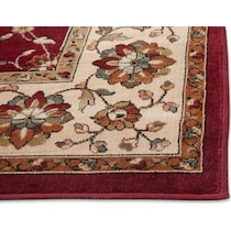sonoma noble red area rug  x    