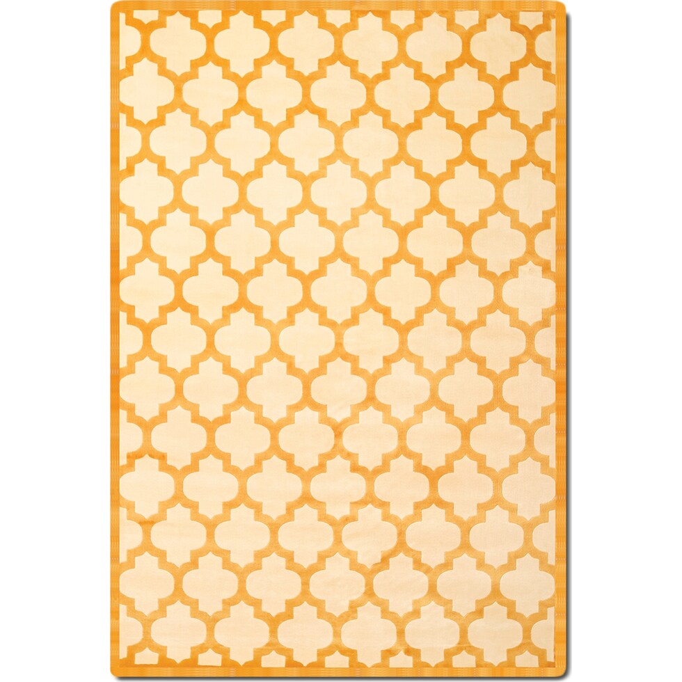 sonoma tangerine orange area rug ' x '   