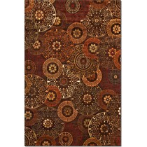 sonoma tyler red beige sage chocolate area rug  x    