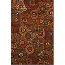 sonoma tyler red beige sage chocolate area rug  x    