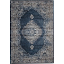 sonoma blue and gray area rug ' x '   