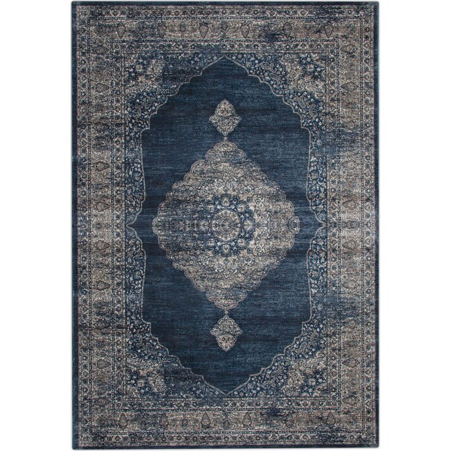 Rugs - Sonoma Area Rug - Blue and Gray