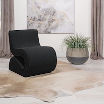 sophia gray accent chair   