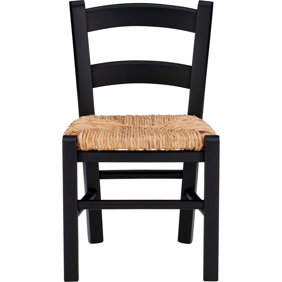 soren black youth chair   