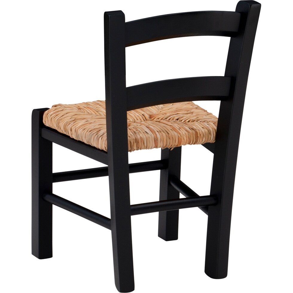 soren black youth chair   
