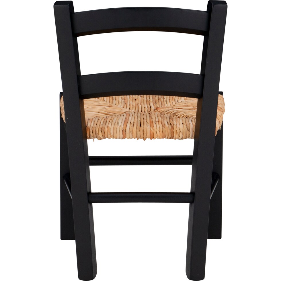 soren black youth chair   