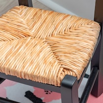 soren black youth chair   