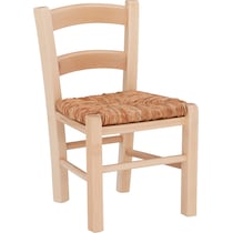 soren light brown youth chair   