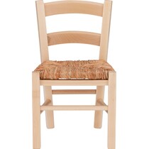 soren light brown youth chair   